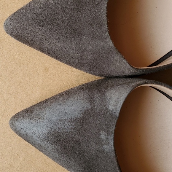 Kurt Geiger London Grey brown suede classic pump size 39 (US 8) sexy! - Picture 11 of 15
